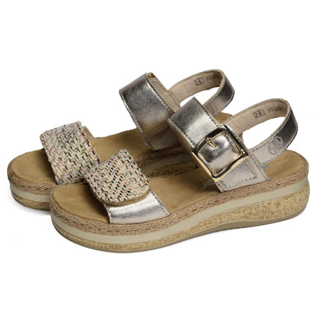 V0951 Platine, Sandales compensées Rieker