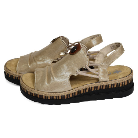 V7972 Platine, Sandales compensées Rieker