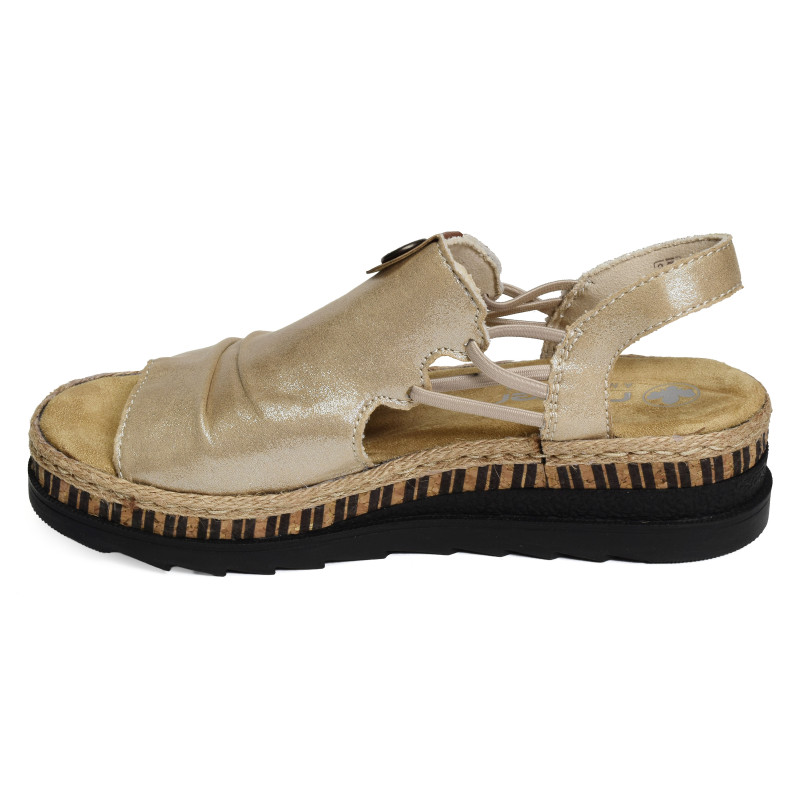 V7972 Platine, Sandales compensées Rieker