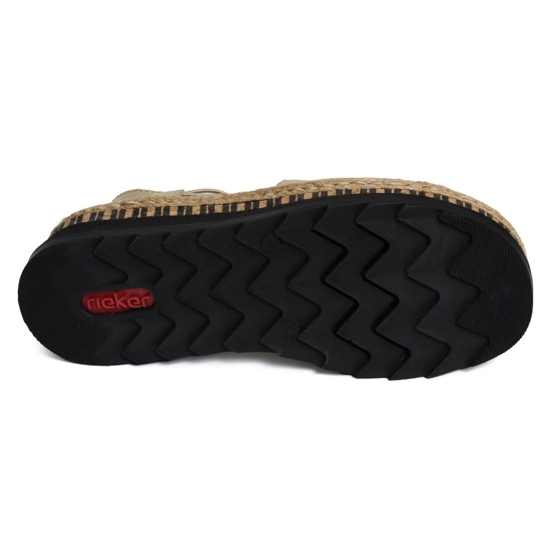 V7972 Platine, Sandales compensées Rieker