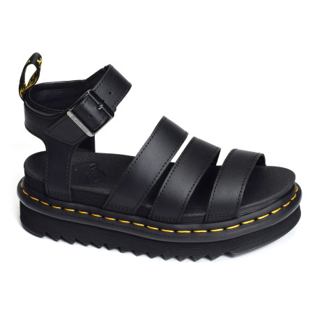 BLAIRE Noir, Nu-Pieds à plateforme Dr Martens