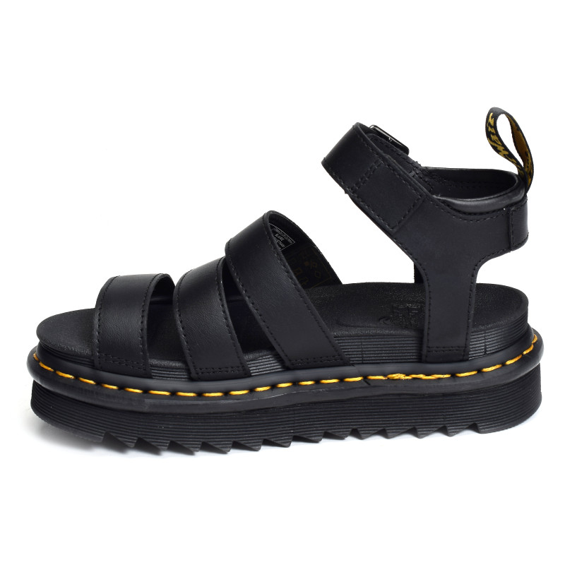 BLAIRE Noir, Nu-Pieds à plateforme Dr Martens