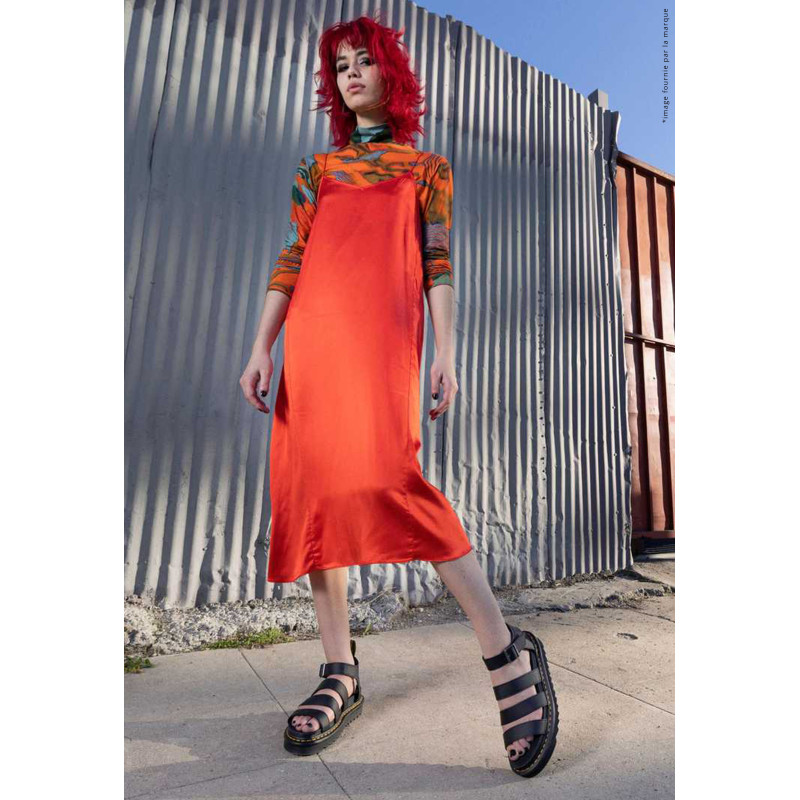 BLAIRE Noir, Nu-Pieds à plateforme Dr Martens