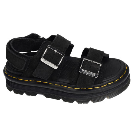 ZEBZAG SANDAL Noir, Nu-Pieds à plateforme Dr Martens