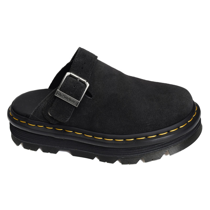 ZEBZAG MULE Noir, Sabots Dr Martens