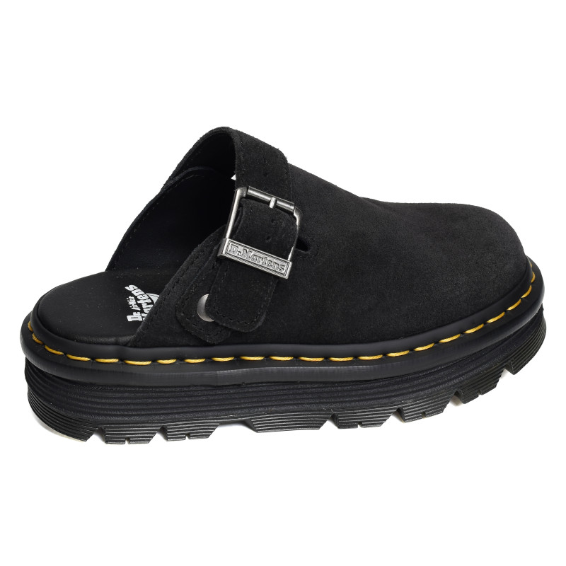 ZEBZAG MULE Noir, Sabots Dr Martens