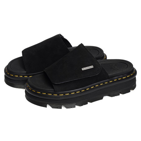 ZEBZAG SLIDE Noir, Mules Dr Martens