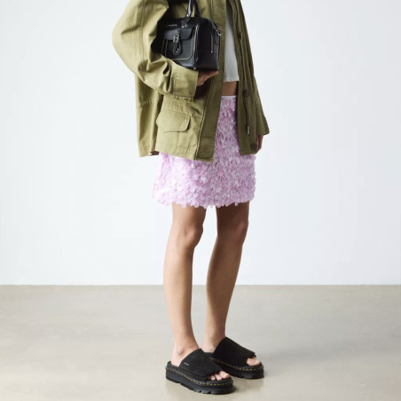 ZEBZAG SLIDE Noir, Mules Dr Martens