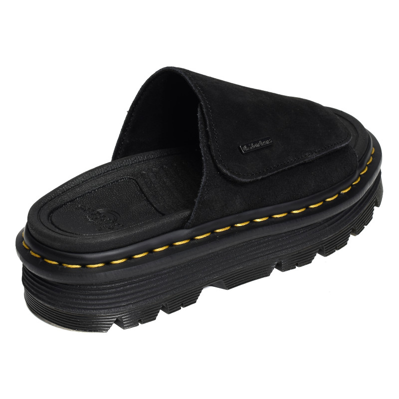 ZEBZAG SLIDE Noir, Mules Dr Martens