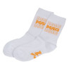 CHAUSSETTES MAG Blanc Orange, Chaussettes Mag