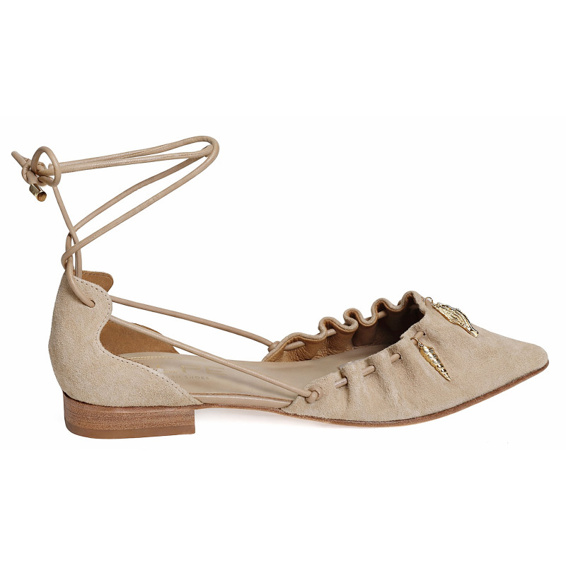 AUDREY 5521 Beige, Ballerines Alpe