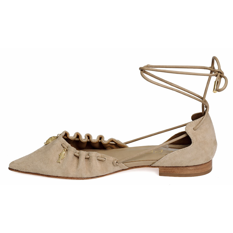 AUDREY 5521 Beige, Ballerines Alpe