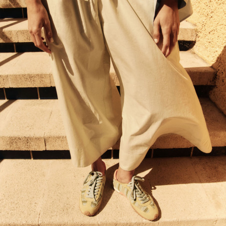 BRIDGE WOVEN Vert Bleu, Sneakers basses Hoff