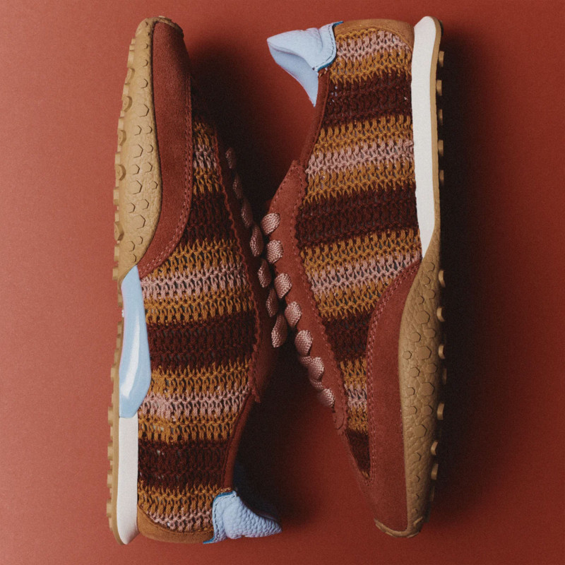 BRIDGE WOVEN Corail, Sneakers basses Hoff