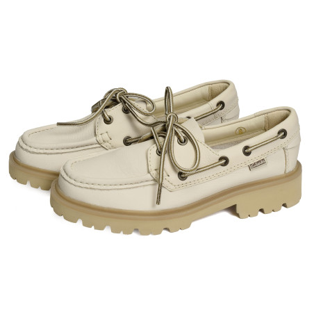 CLEYHILL BOAT W Ecru, Bateaux Clarks