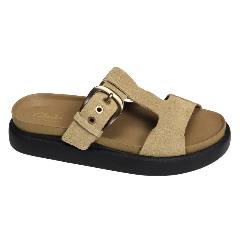 ARISTELLA WEST Sand, Mules Clarks