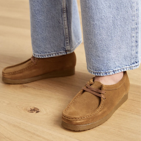 WALLABEE Chocolat, Richelieus Clarks