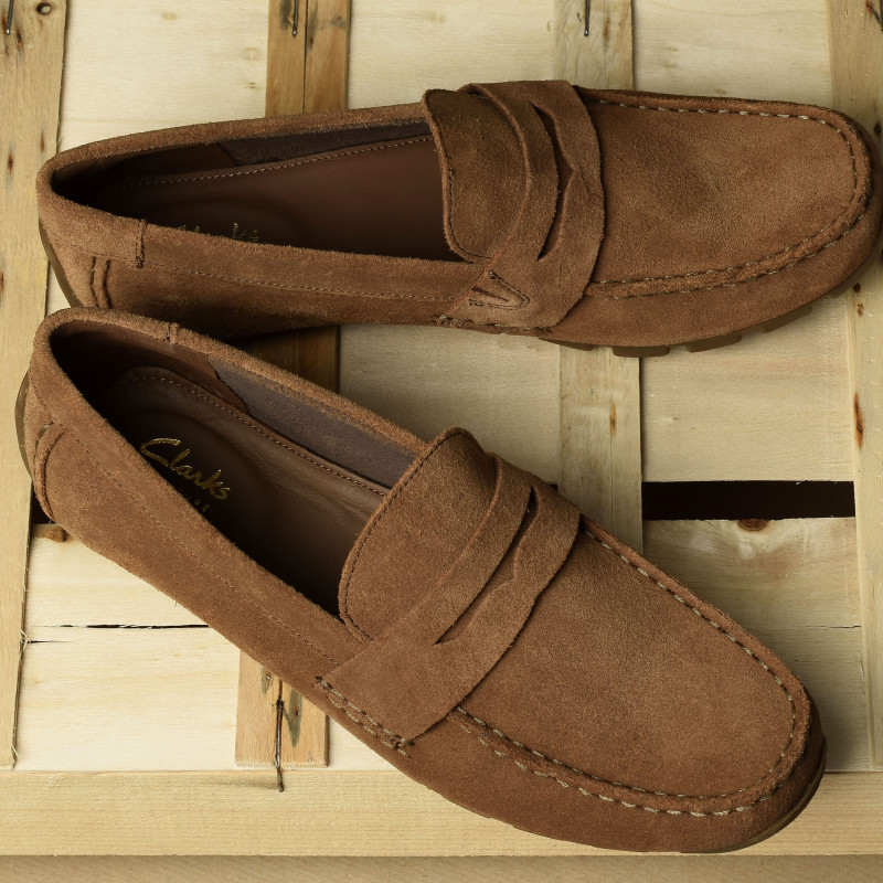 CORSLEY BAR Chocolat, Mocassins Clarks