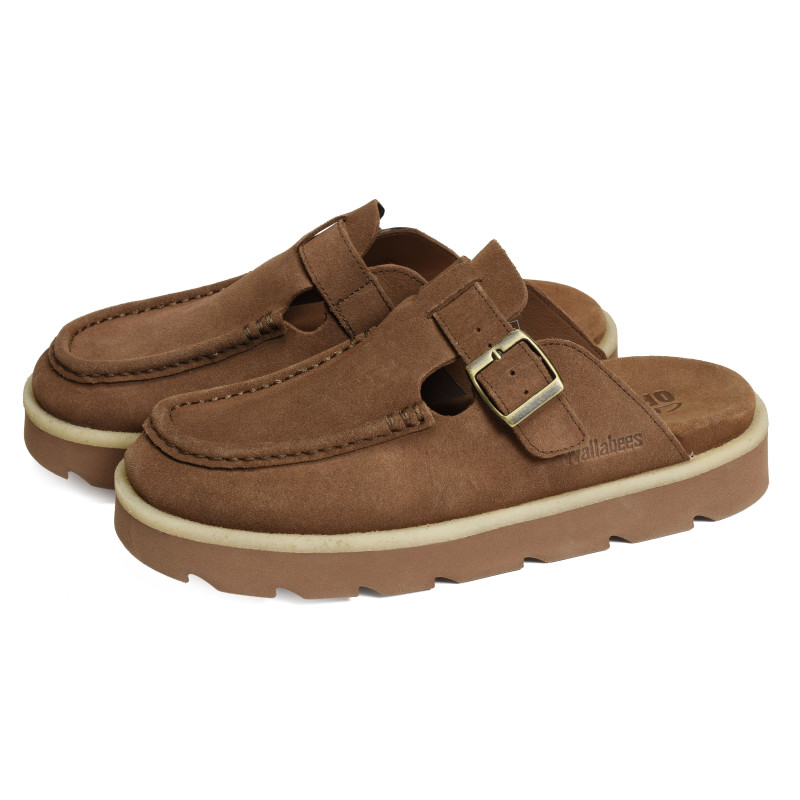 MEARE MOCC Chocolat, Sabots Clarks