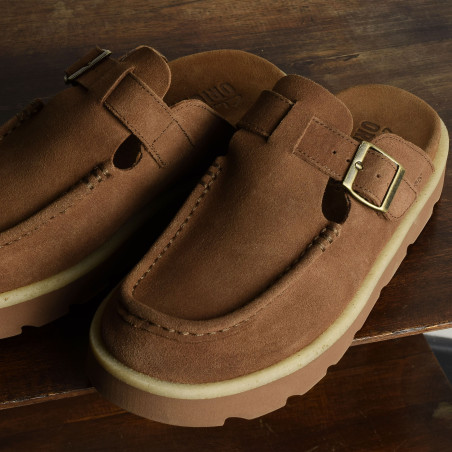 MEARE MOCC Chocolat, Sabots Clarks