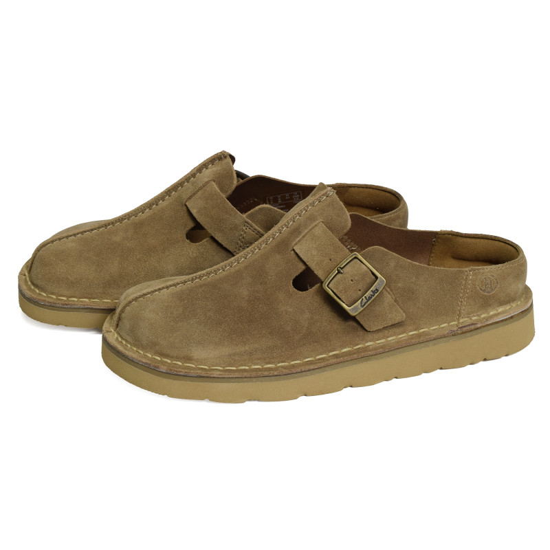 SOLSBURY MULE Sand, Sabots Clarks