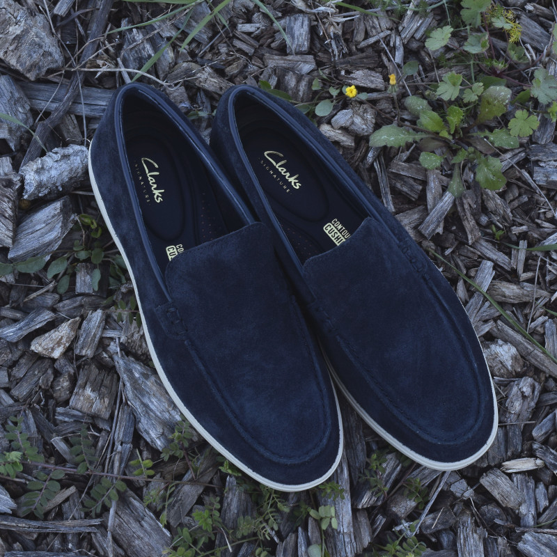 TORFORD EASY Marine, Mocassins Clarks