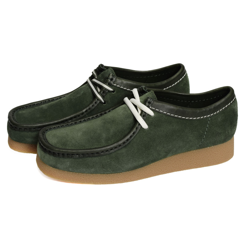 WALLABEE EVO Vert, Richelieus Clarks