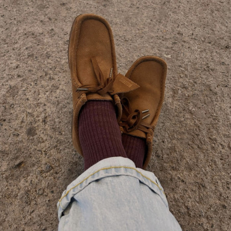 WALLABEE Chocolat, Richelieus Clarks