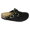 BOSTON RIVET Noir, Sabots Birkenstock