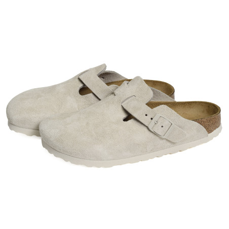 BOSTON W Ecru, Sabots Birkenstock