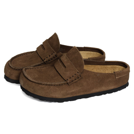 NAPLES W Chocolat, Sabots Birkenstock