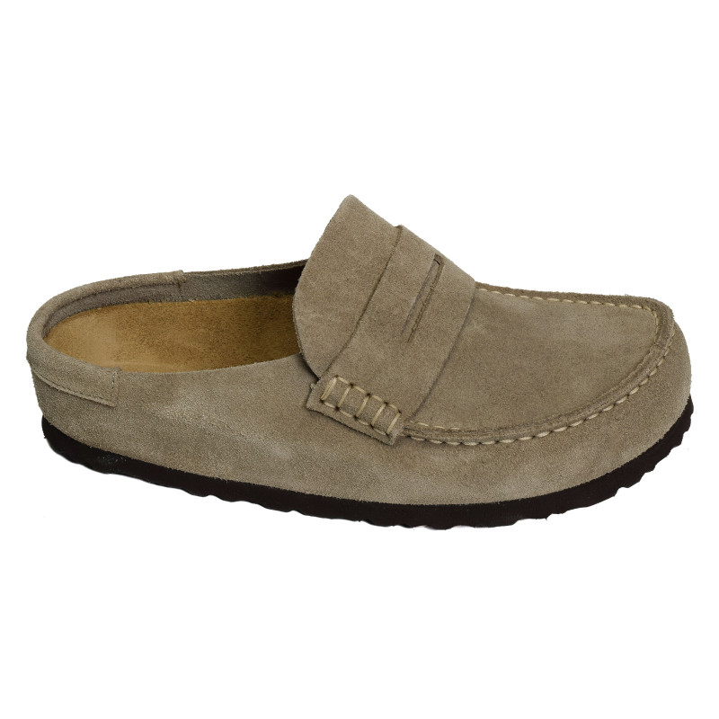 NAPLES W Taupe, Sabots Birkenstock