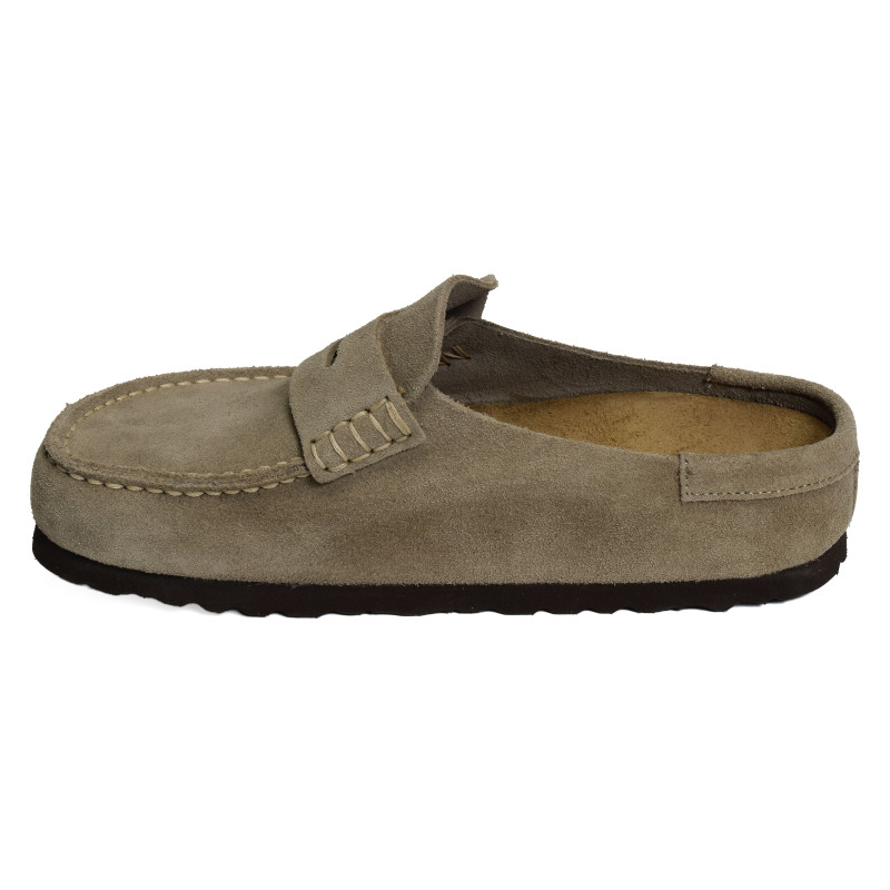 NAPLES W Taupe, Sabots Birkenstock