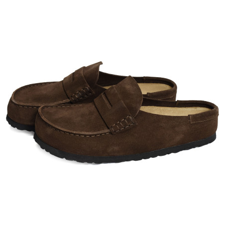 NAPLES Chocolat, Sabots Birkenstock