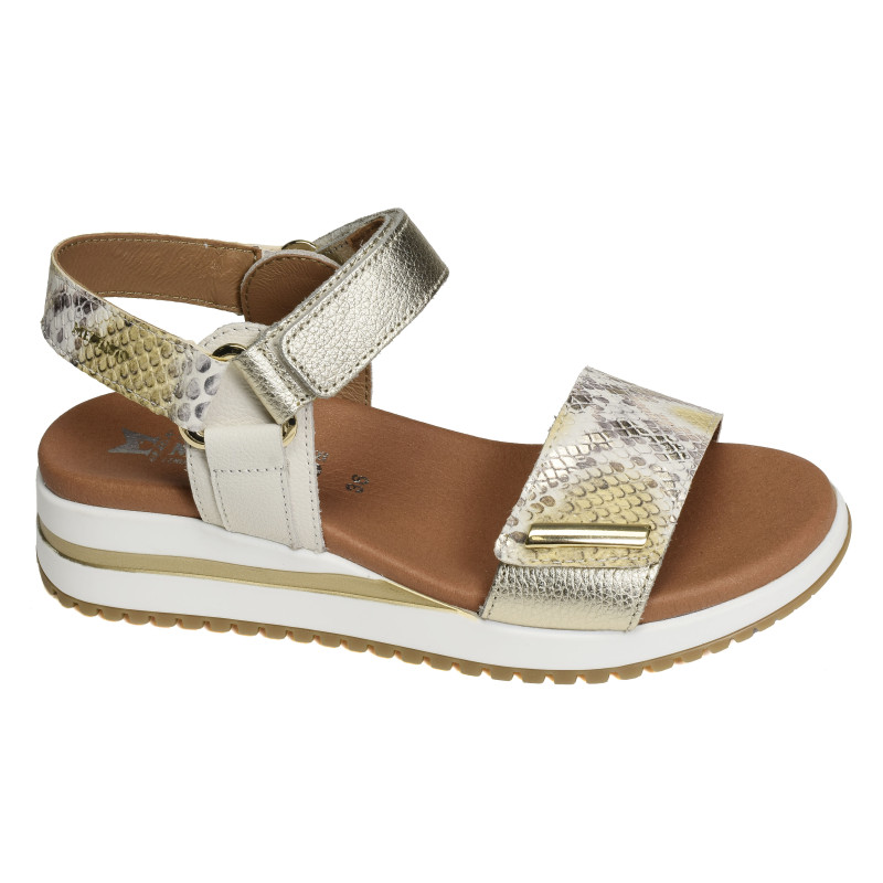 JEANIE Python, Sandales compensées Mephisto