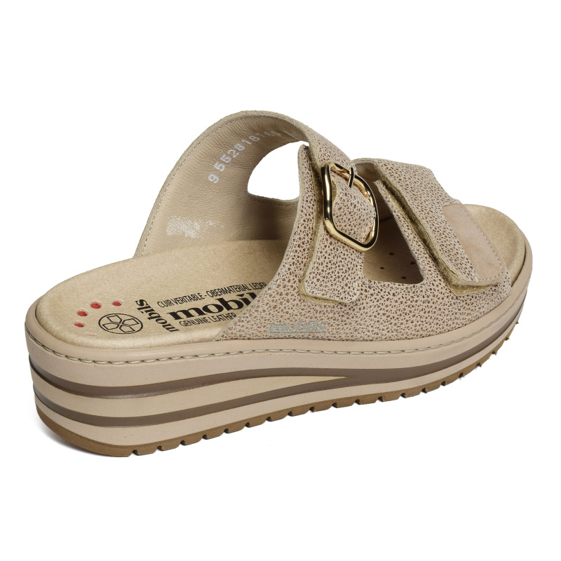 RANDYA Beige Platine, Mules Mephisto
