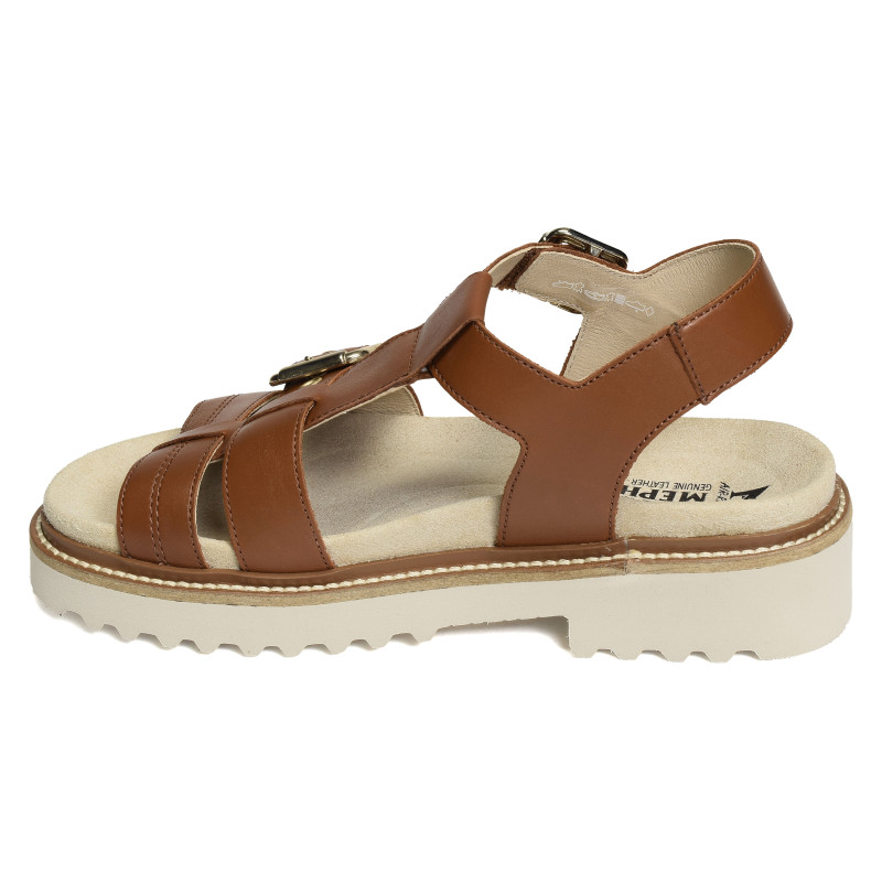 VALNY Camel, Nu-Pieds à plateforme Mephisto