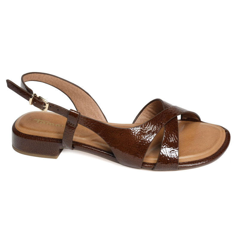 28123 Verni Marron, Sandales plates Tamaris