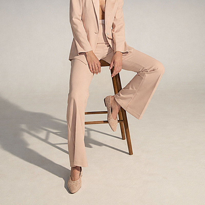 PARIS 5558 Beige, Ballerines Alpe