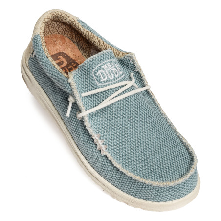 WALLY BRAIDED Turquoise, Slip-On HeyDude