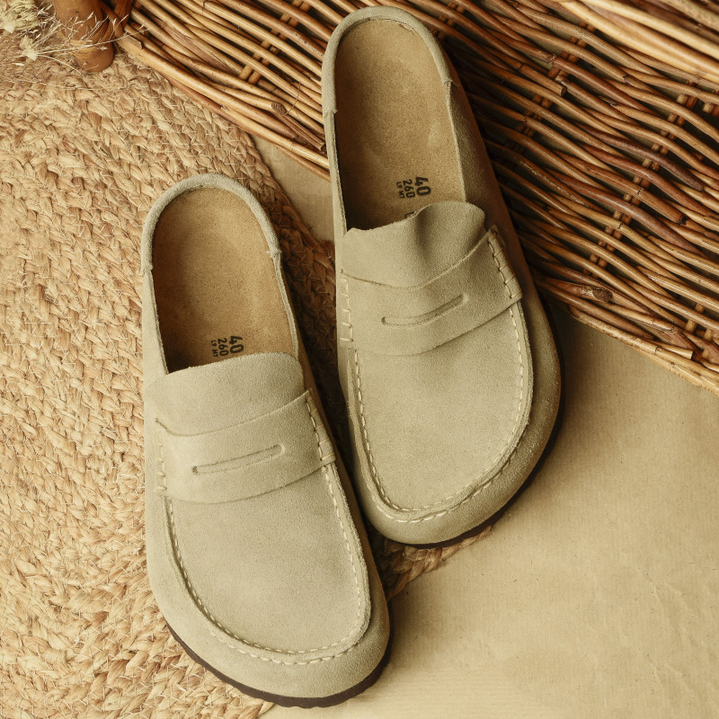 NAPLES Taupe, Sabots Birkenstock