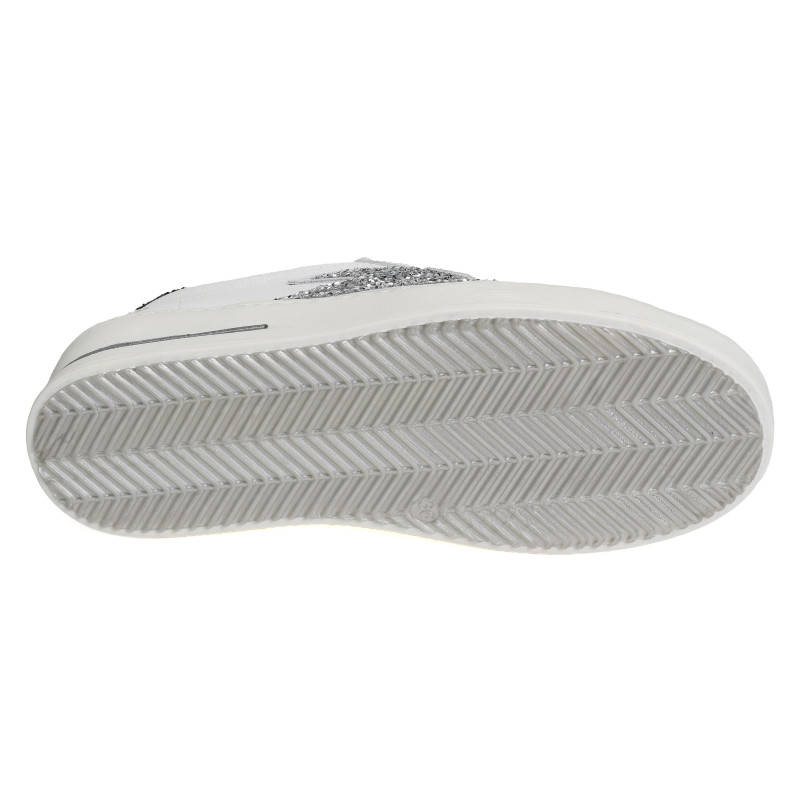 MAYA Blanc Gris, Baskets Mode Semerdjian