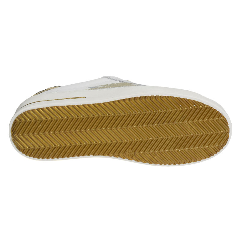 MAYA Blanc Léopard, Baskets Mode Semerdjian