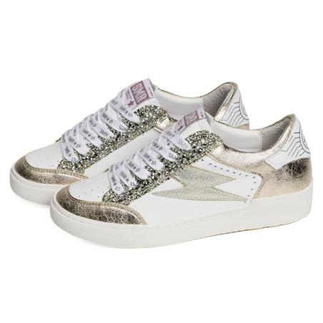 NOUBAR Blanc Bronze, Baskets Mode Semerdjian