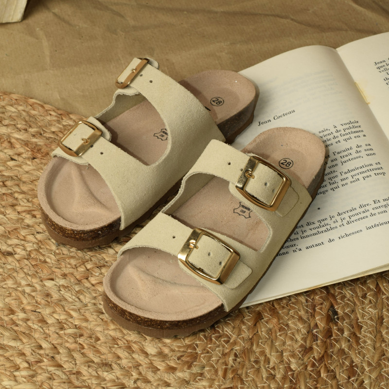 CLAC Beige, Mules Bellamy
