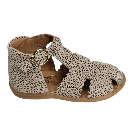 DANUBE Léopard, Sandales plates & Nu-Pieds Bellamy