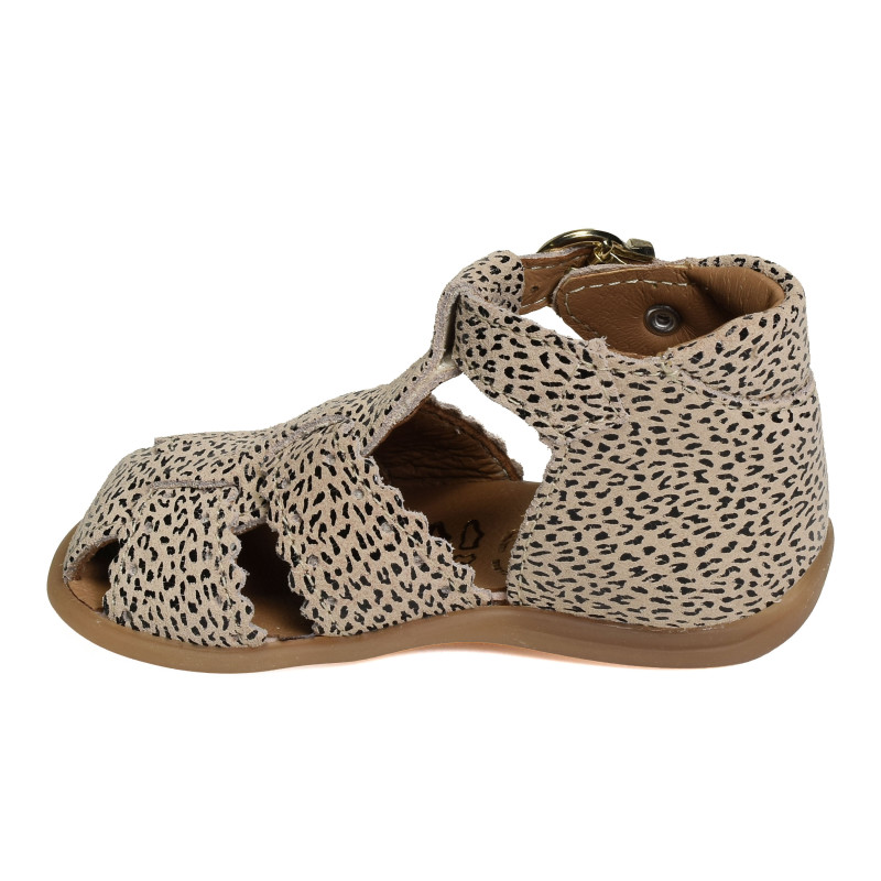 DANUBE Léopard, Sandales plates & Nu-Pieds Bellamy