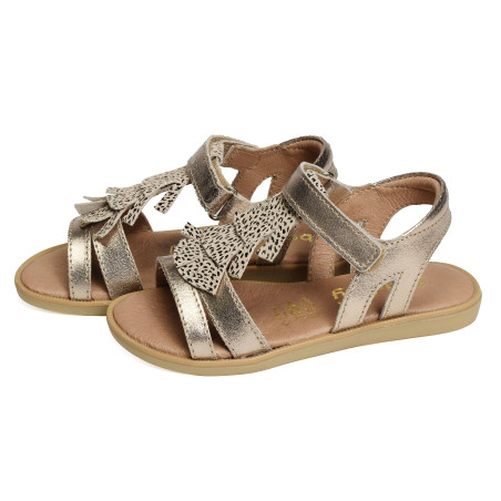 ERICA Bronze, Sandales plates & Nu-Pieds Bellamy