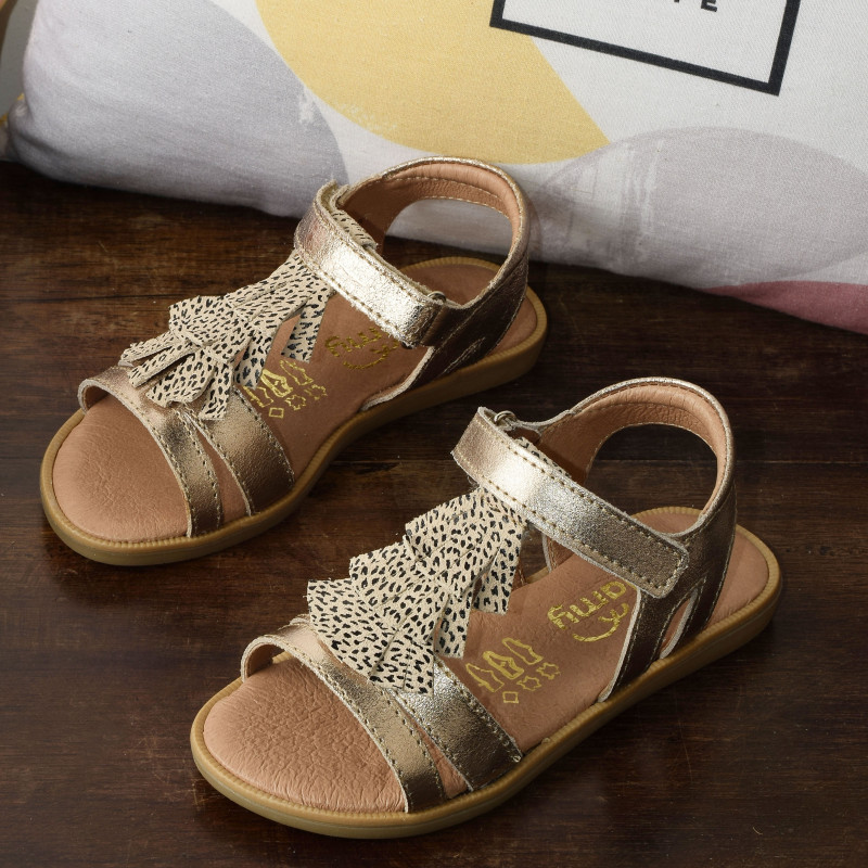 ERICA Bronze, Sandales plates & Nu-Pieds Bellamy