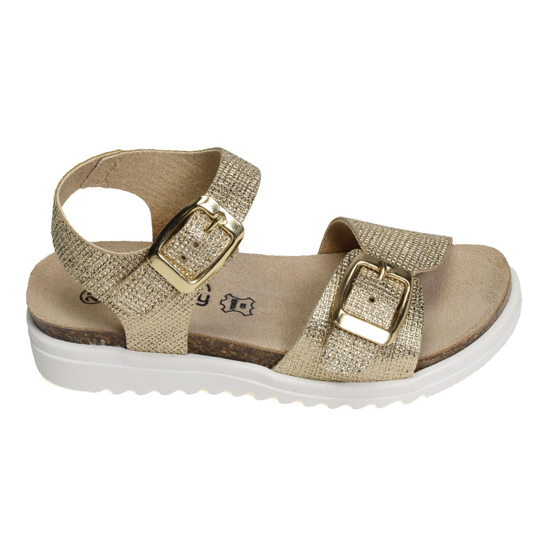 GRECE Or, Sandales plates & Nu-Pieds Bellamy